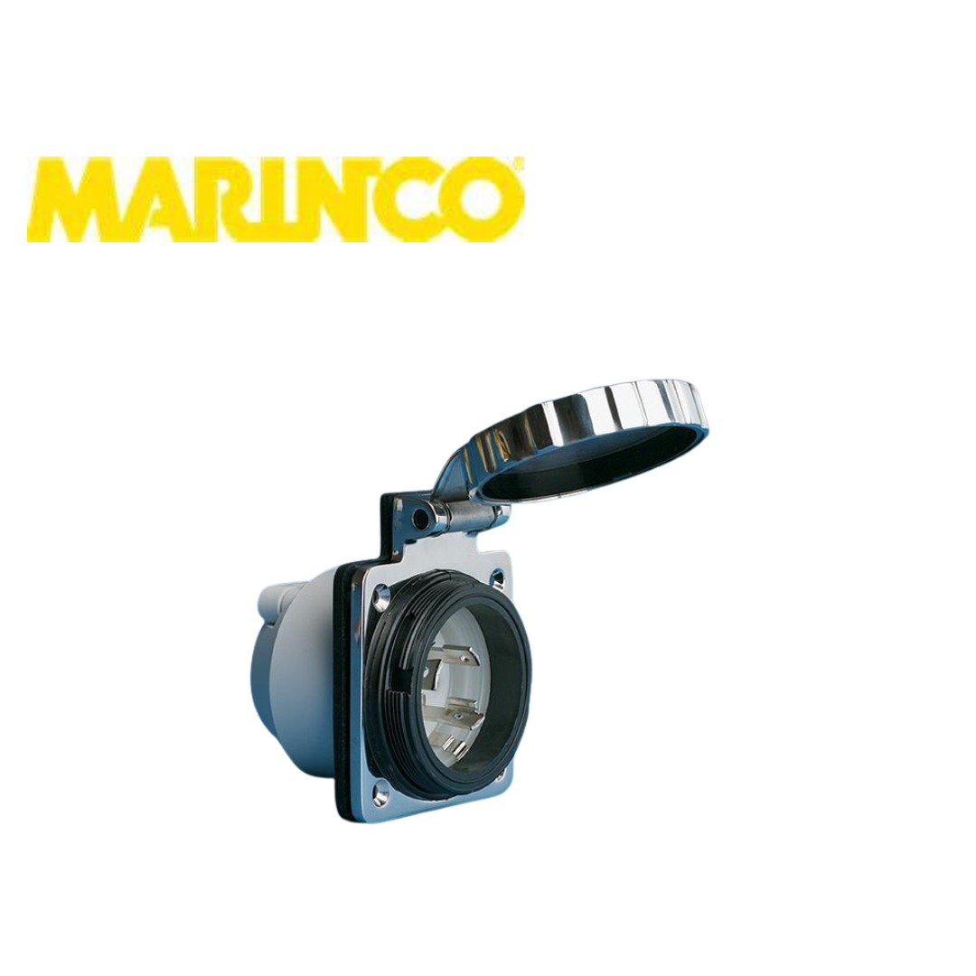 Marinco Stainless Steel Power Inlet