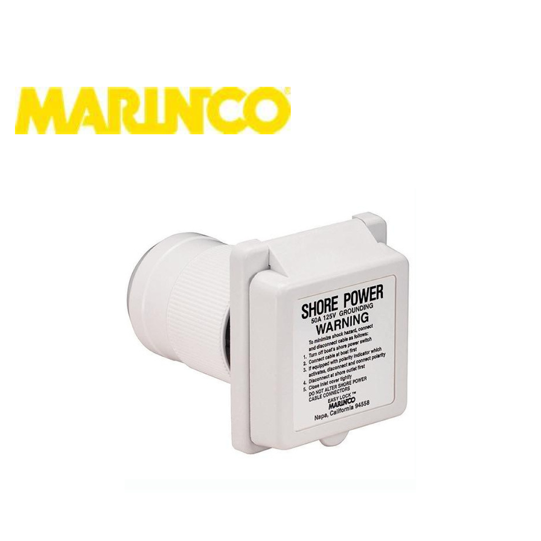 Marinco 50A Standard Inlet