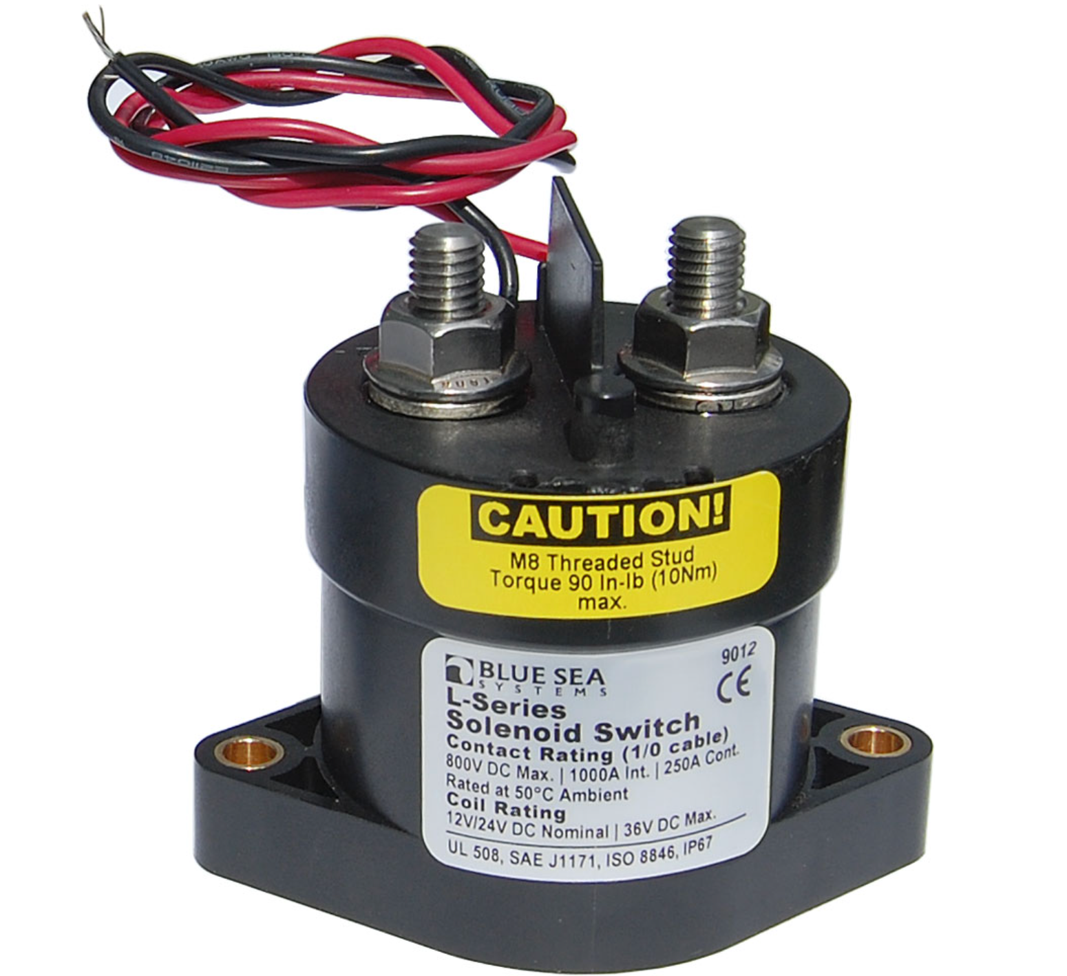 Solenoid L-Series - 250A 12/24V