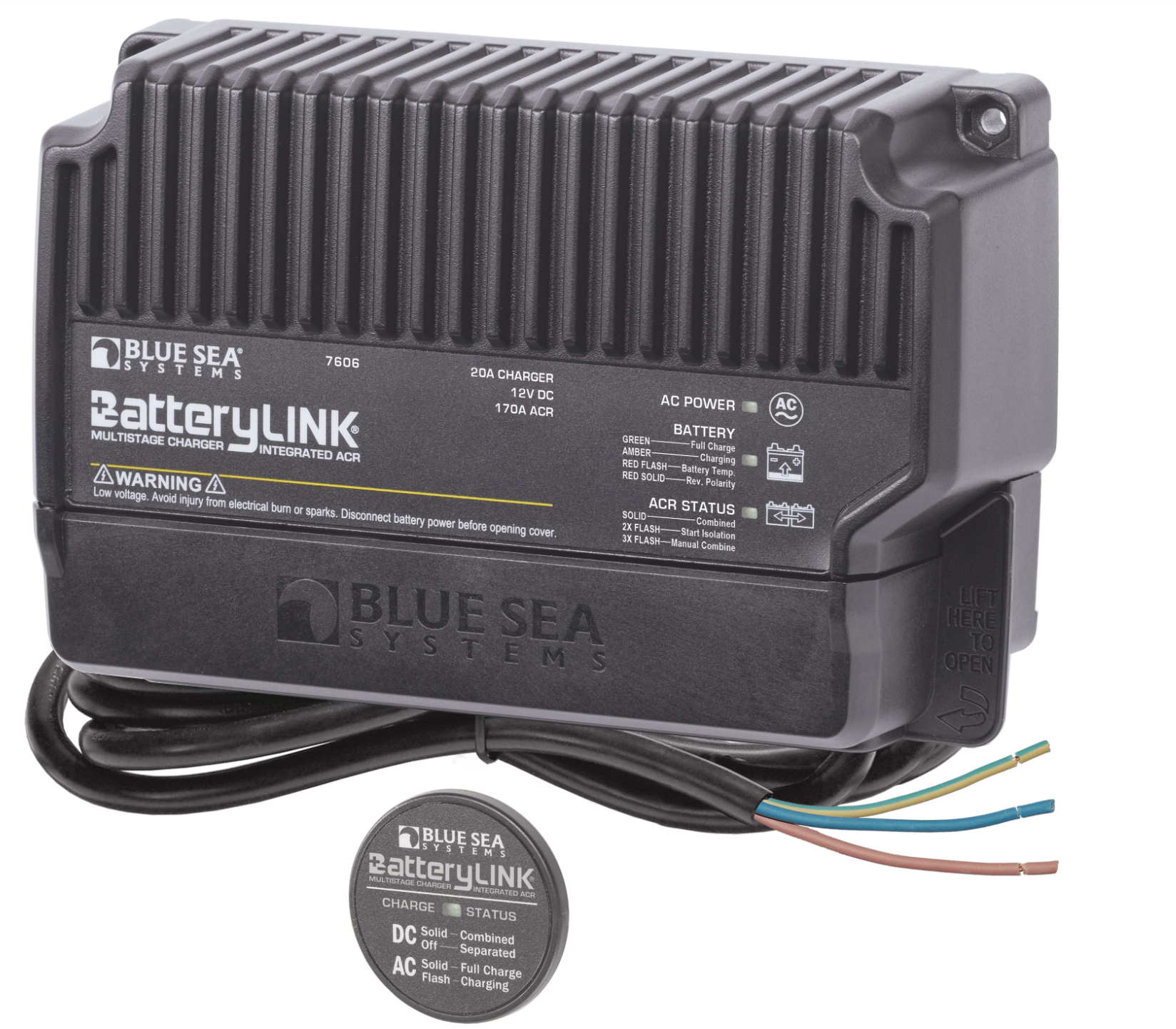 20A BatteryLink® Charger - Bare Wire (Universal)