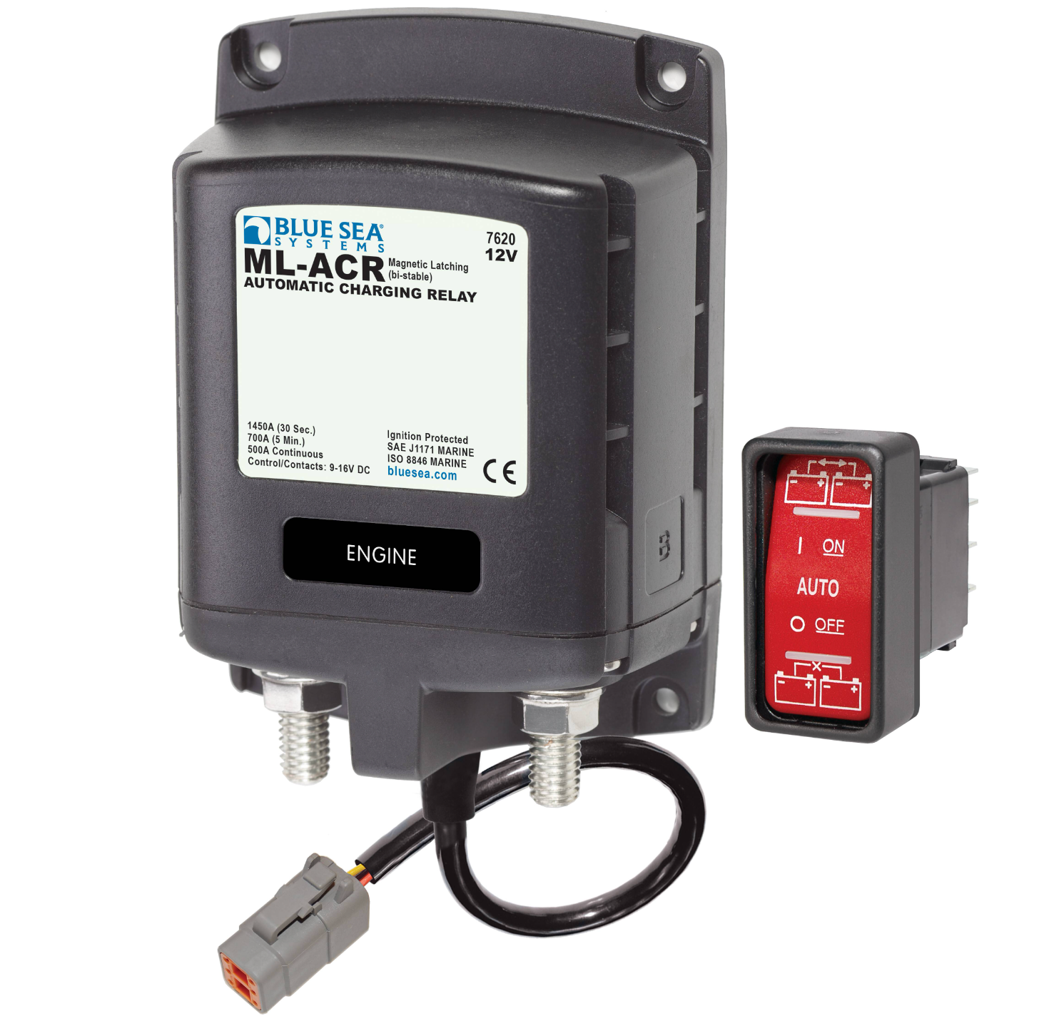 ML-ACR Heavy Duty Automatic Charging Relay 12V