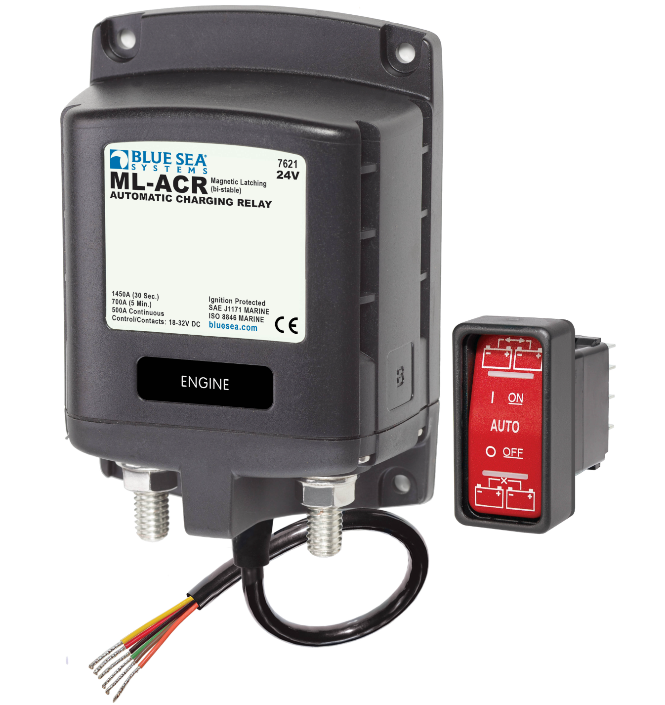 ML-ACR Automatic Charging Relay - 24V DC 500A