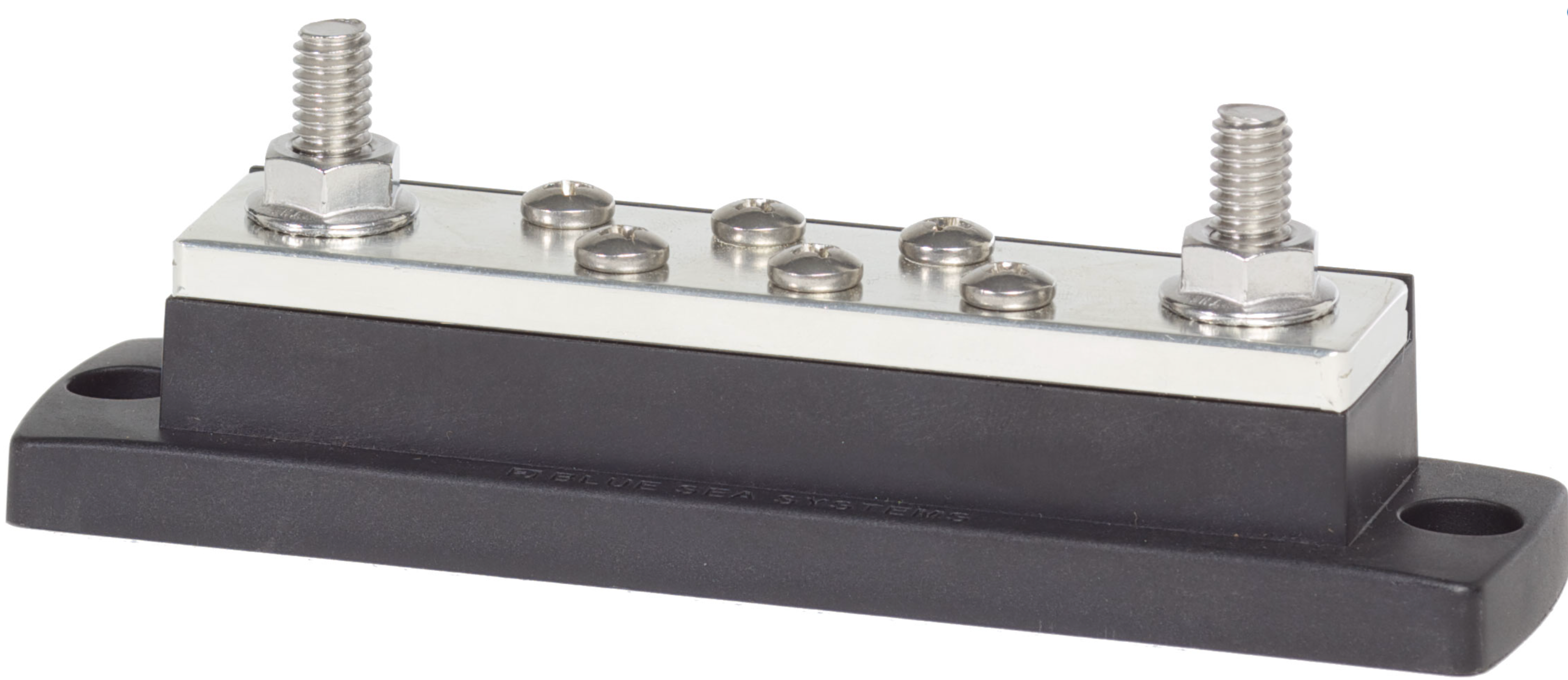 MaxiBus 250A BusBar - Two 5/16"-18 Studs and Six #10-24 Screws