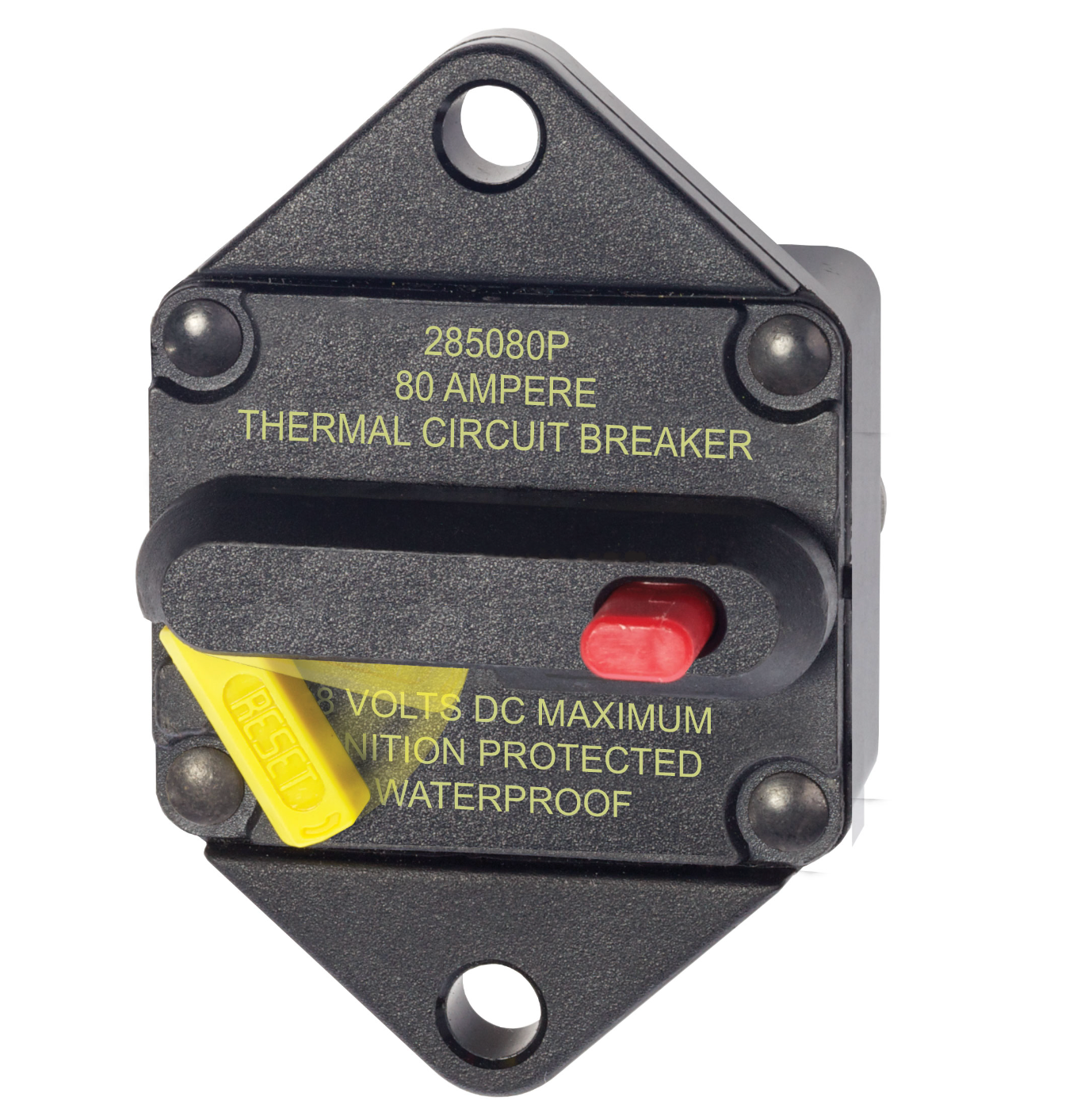 285-Series Circuit Breaker - Panel Mount 80A