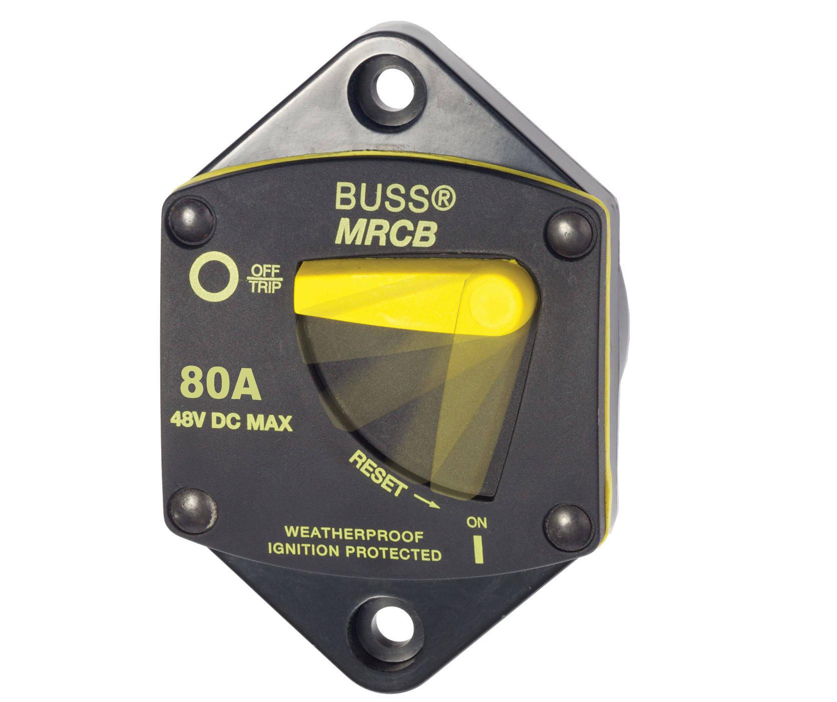 187-Series Circuit Breaker - Panel Mount 80A