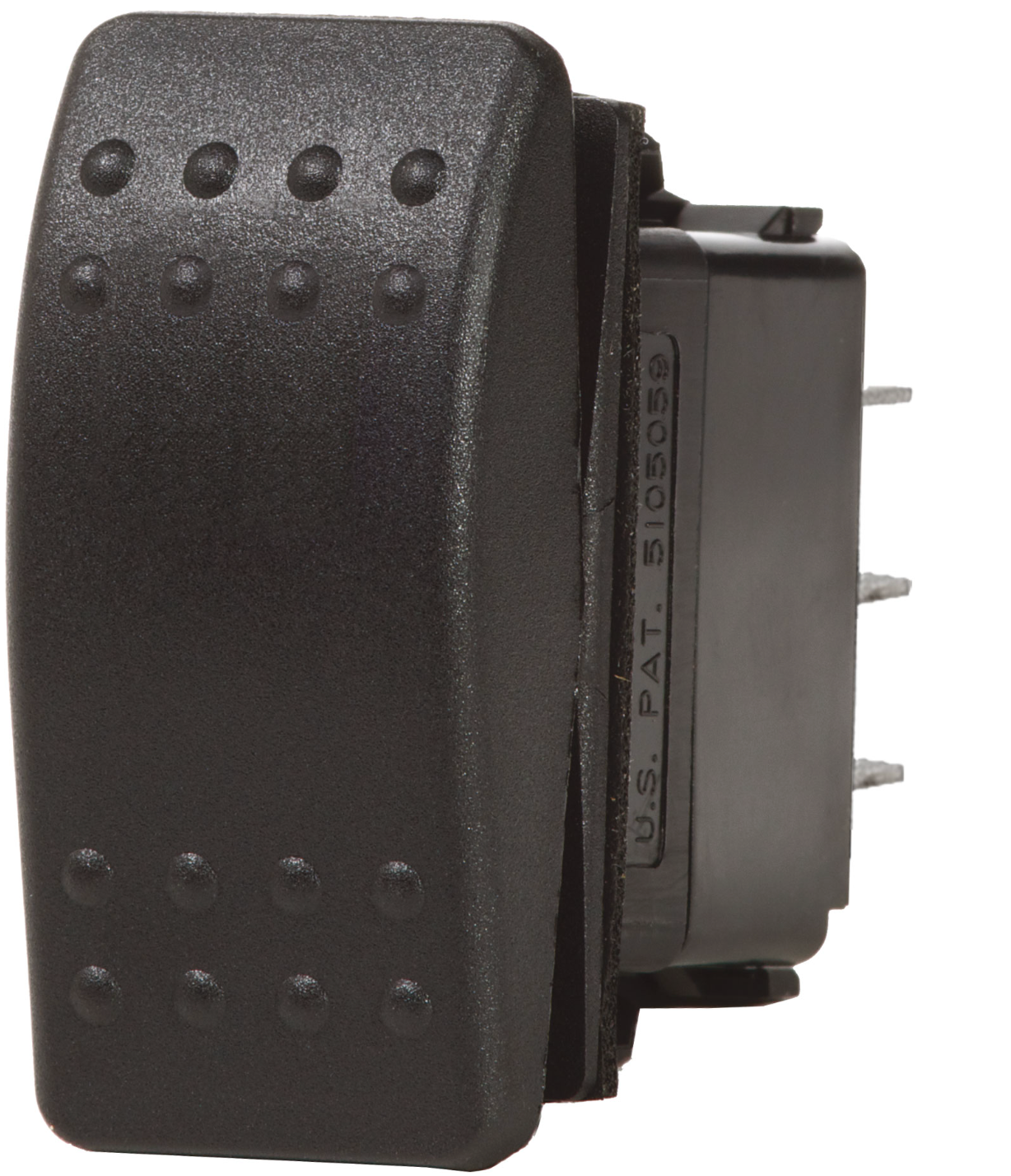 Contura II Switch SPDT Black - (ON)-OFF-(ON)