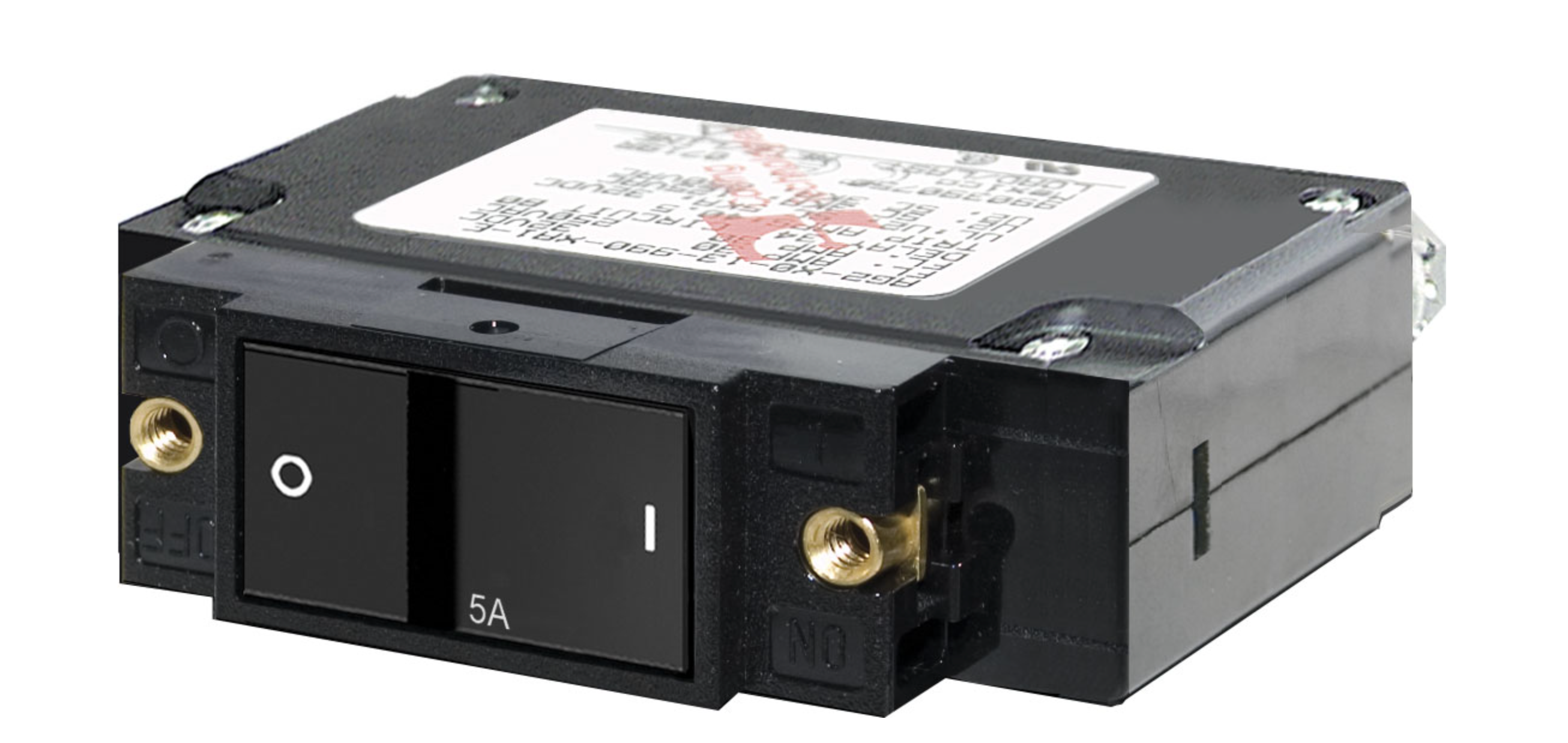 C-Series Flat Rocker Circuit Breaker - Single Pole 5A