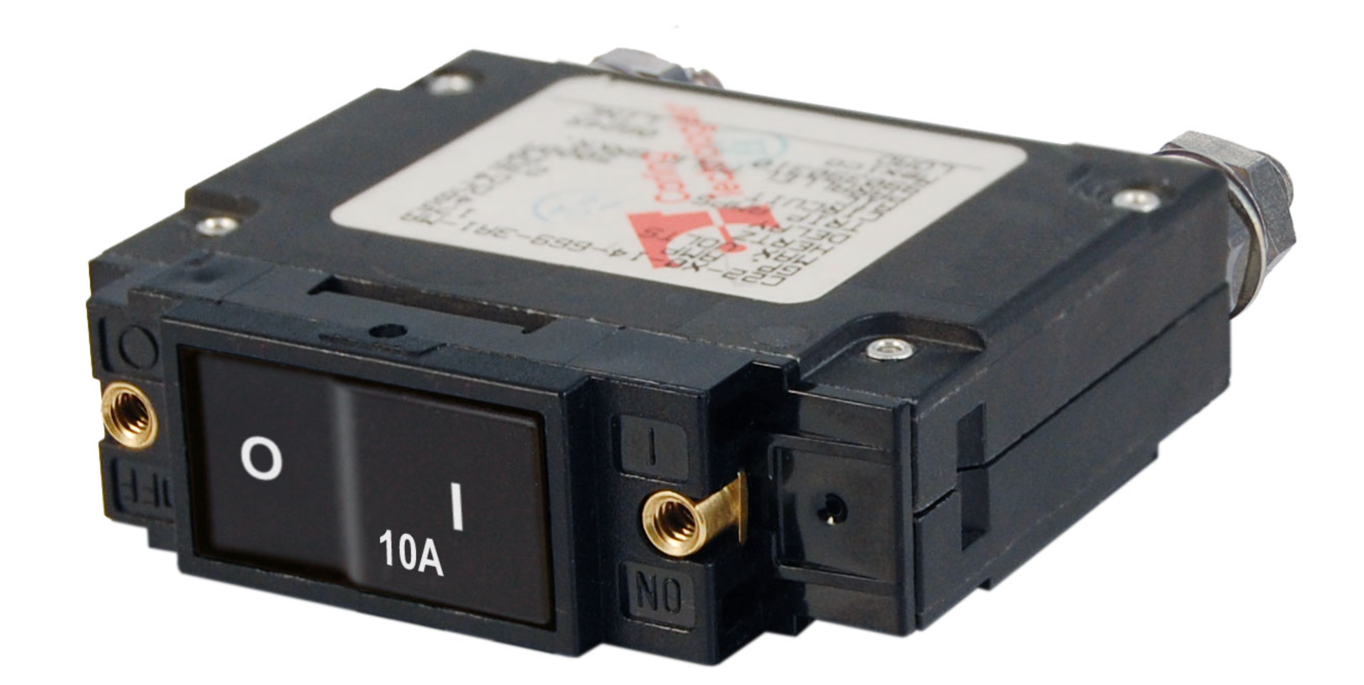 C-Series Flat Rocker Circuit Breaker - Single Pole 10A