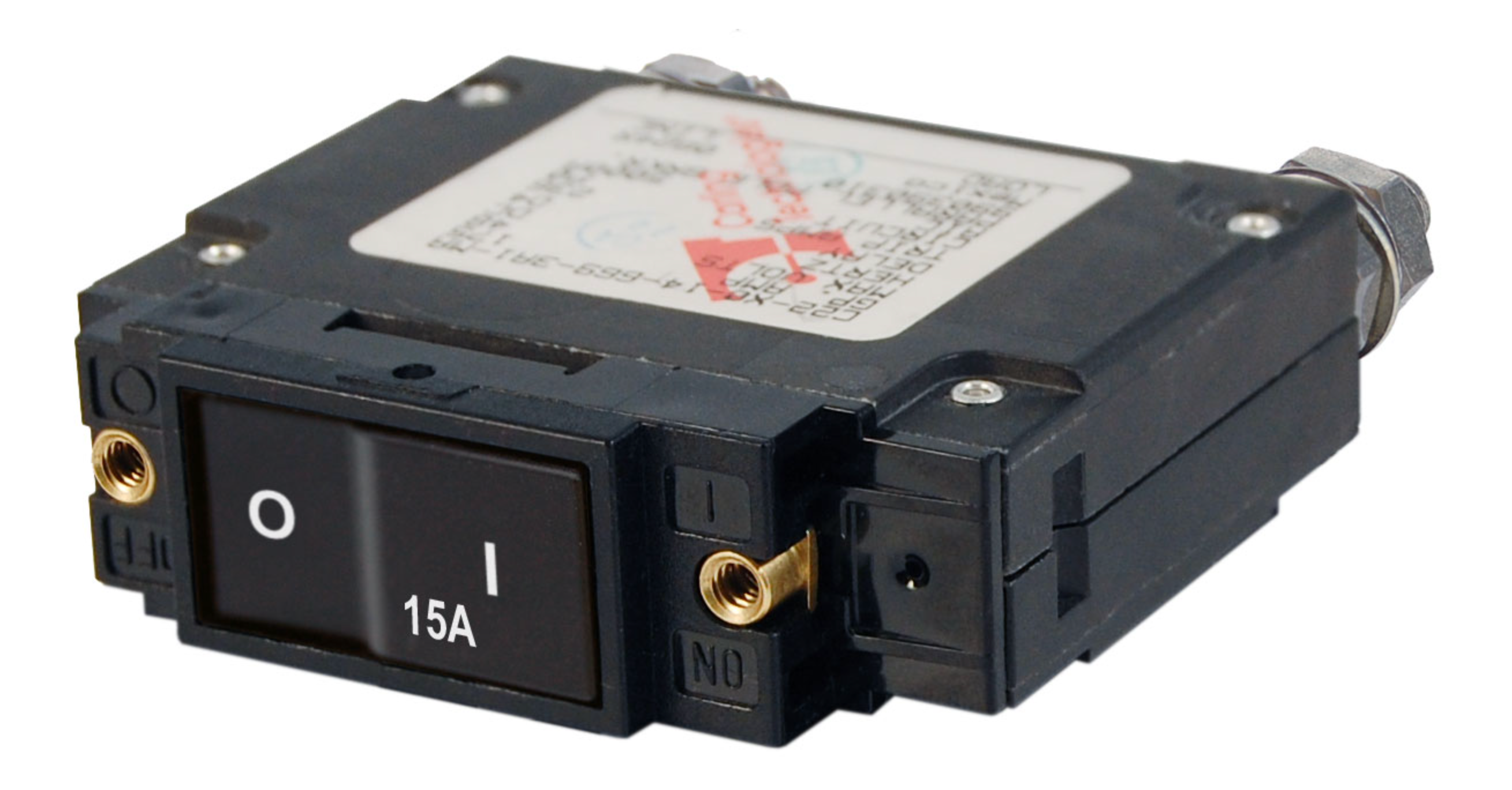 C-Series Flat Rocker Circuit Breaker - Single Pole 15A