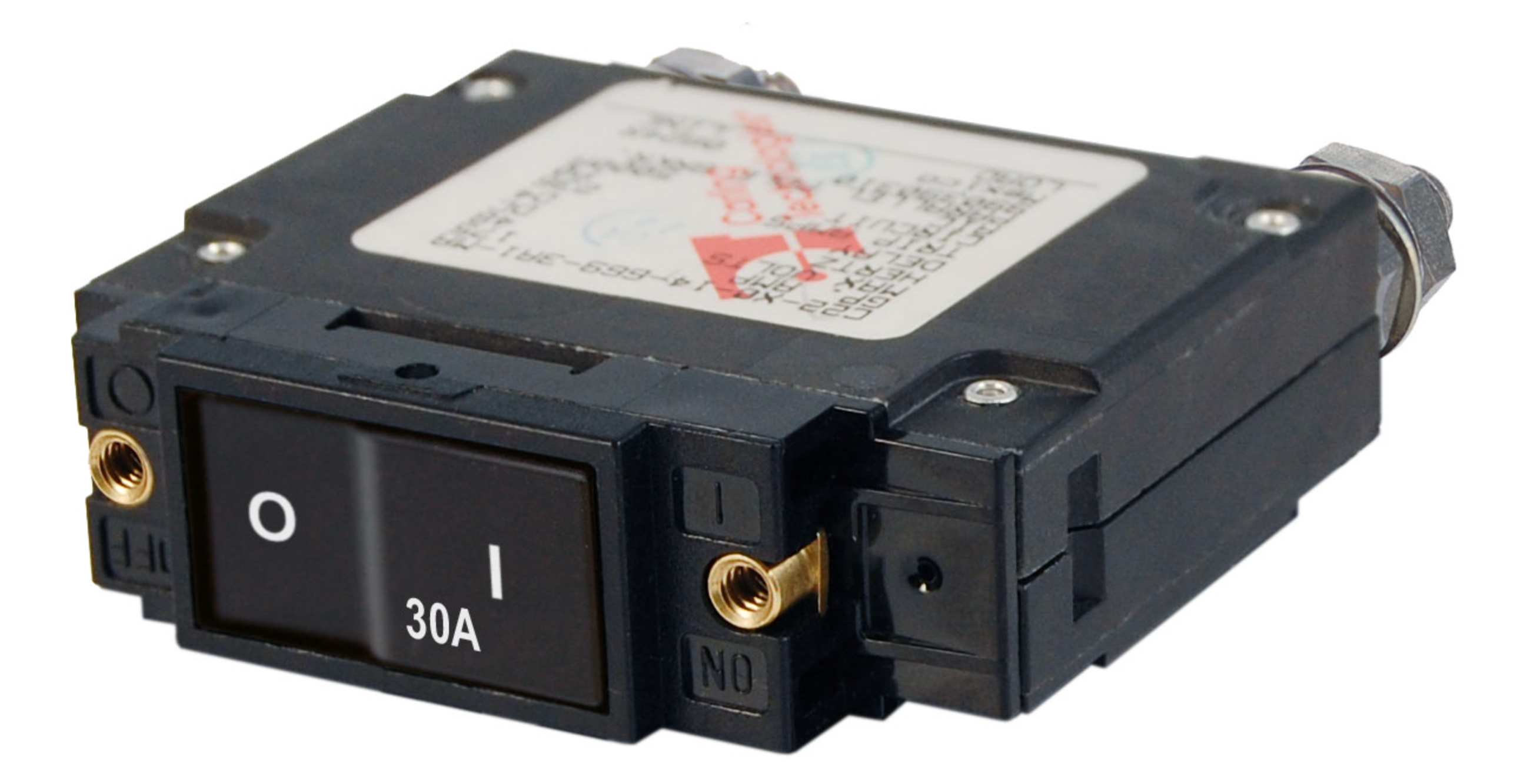 C-Series Flat Rocker Circuit Breaker - Single Pole 30A