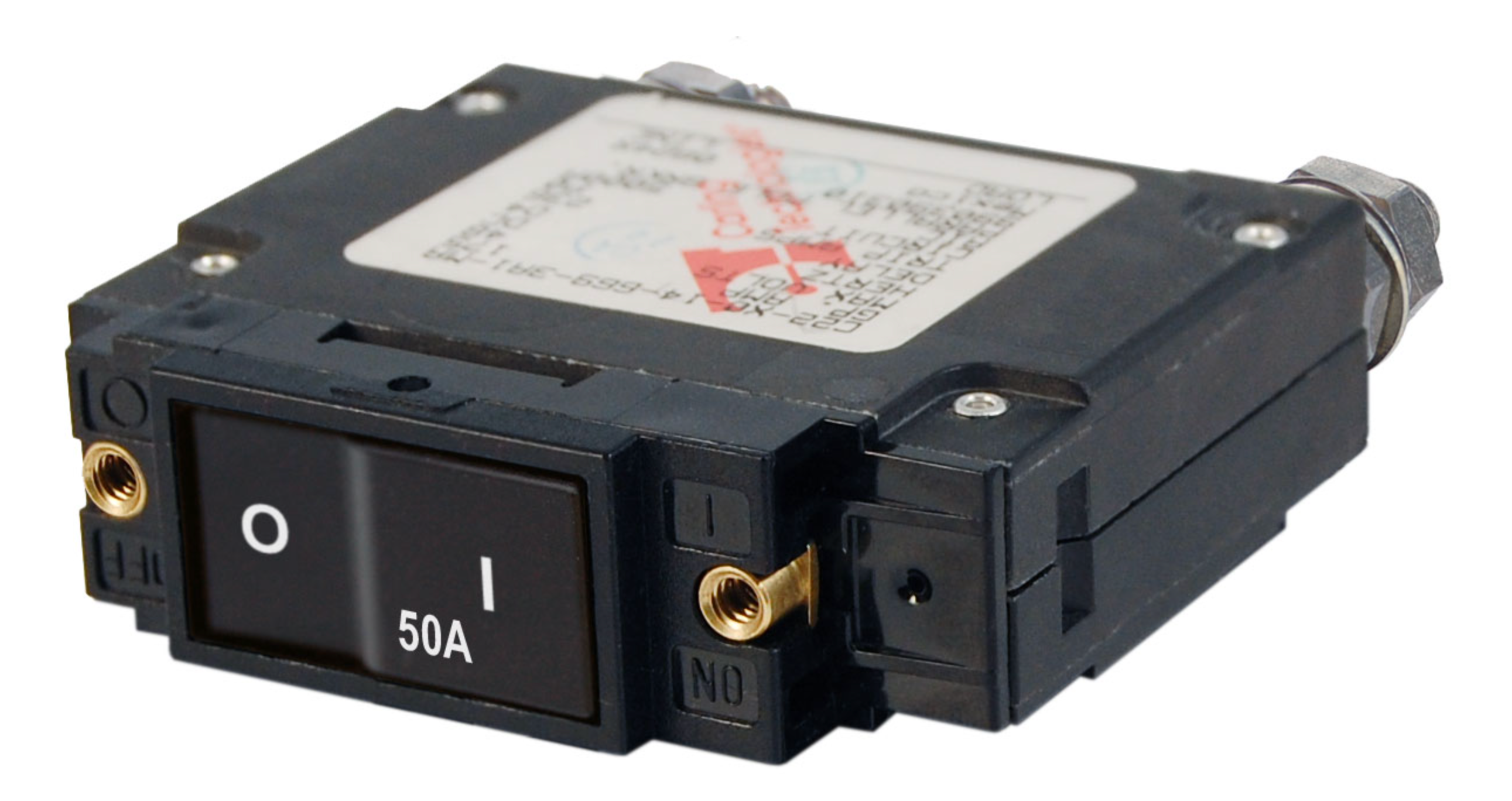 C-Series Flat Rocker Circuit Breaker - Single Pole 50A