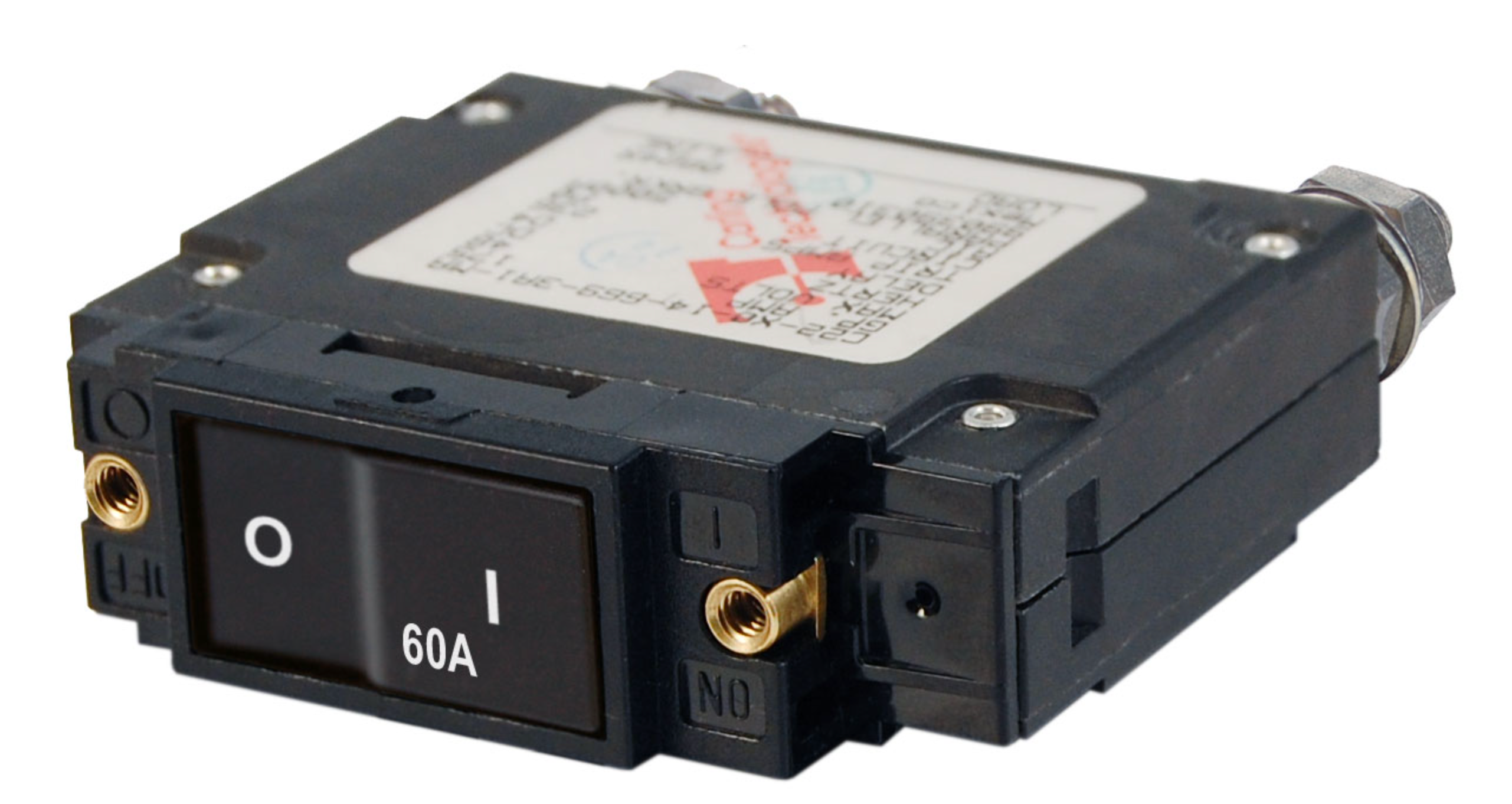 C-Series Flat Rocker Circuit Breaker - Single Pole 60A