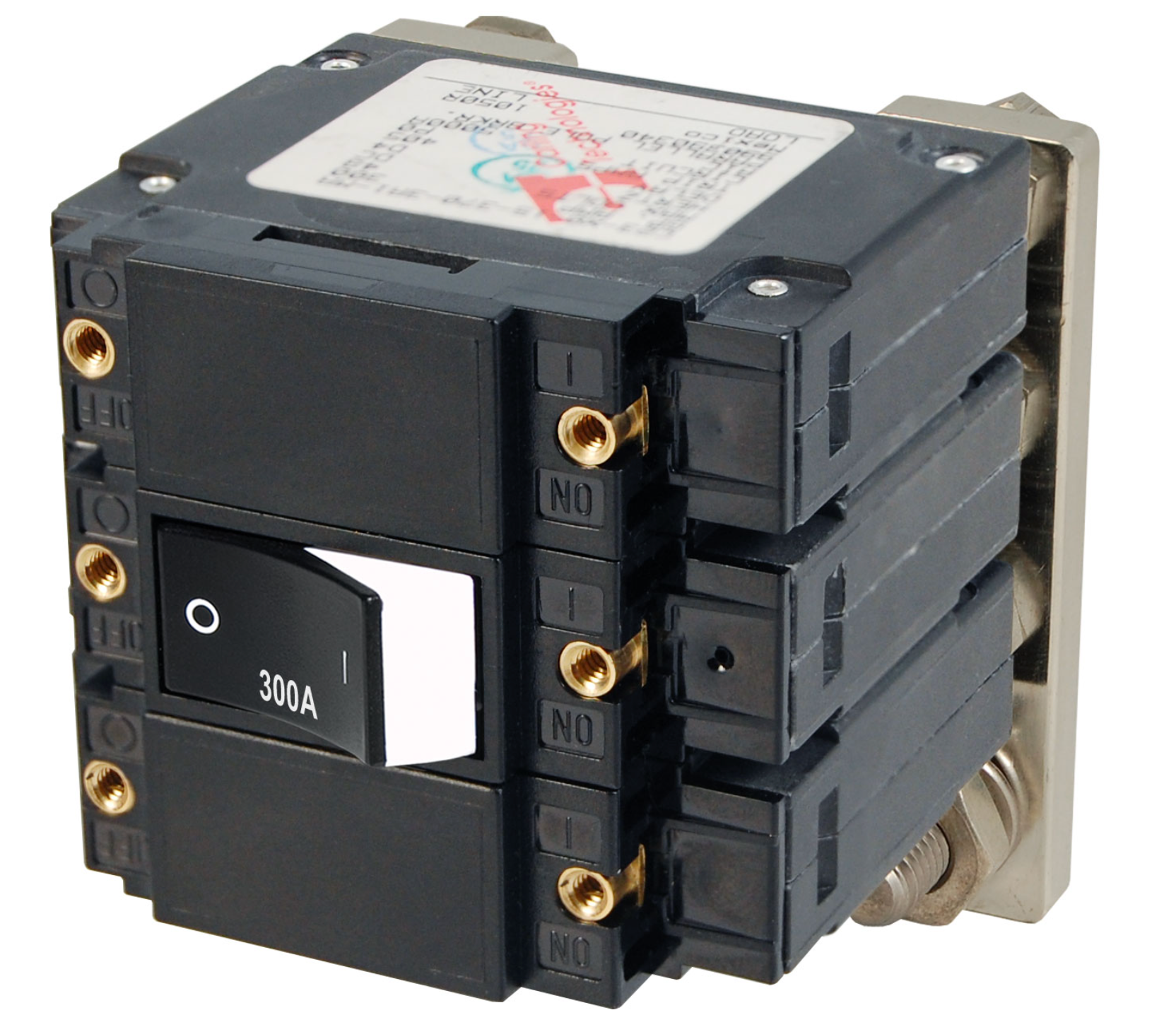 C-Series Flat Rocker Circuit Breaker - Triple Pole 300A