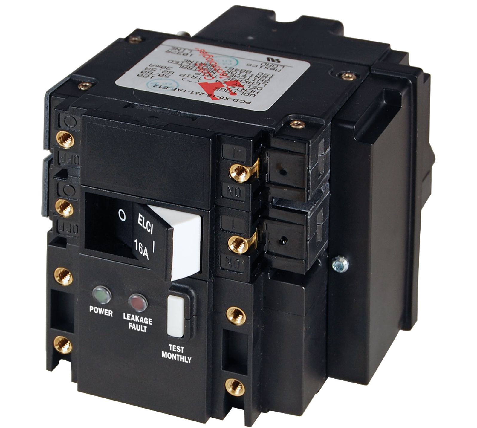 C-Series ELCI Main Circuit Breaker - Double Pole 230V AC 16A