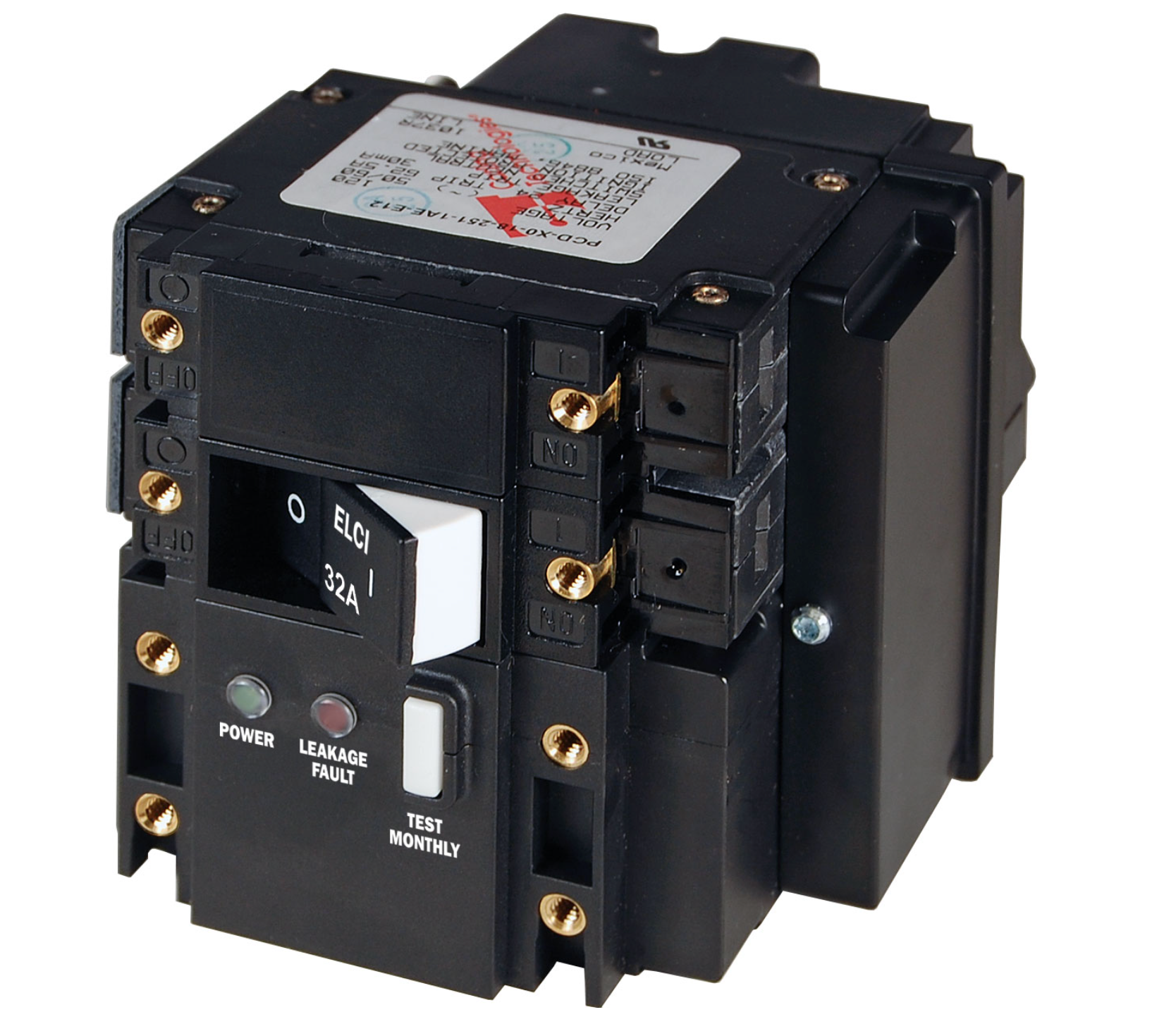 C-Series ELCI Main Circuit Breaker - Double Pole 230V AC 32A