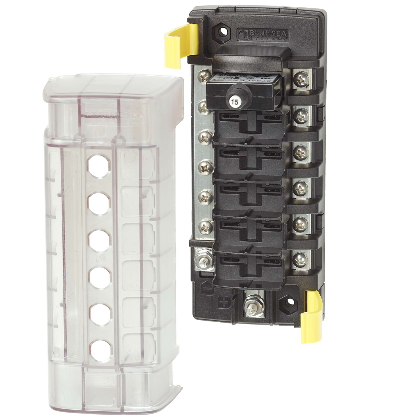 ST CLB Circuit Breaker Block - 6 Position with Negative Bus