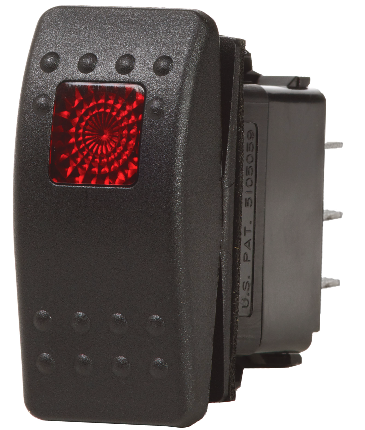 Contura II Switch SPST Black - OFF-ON