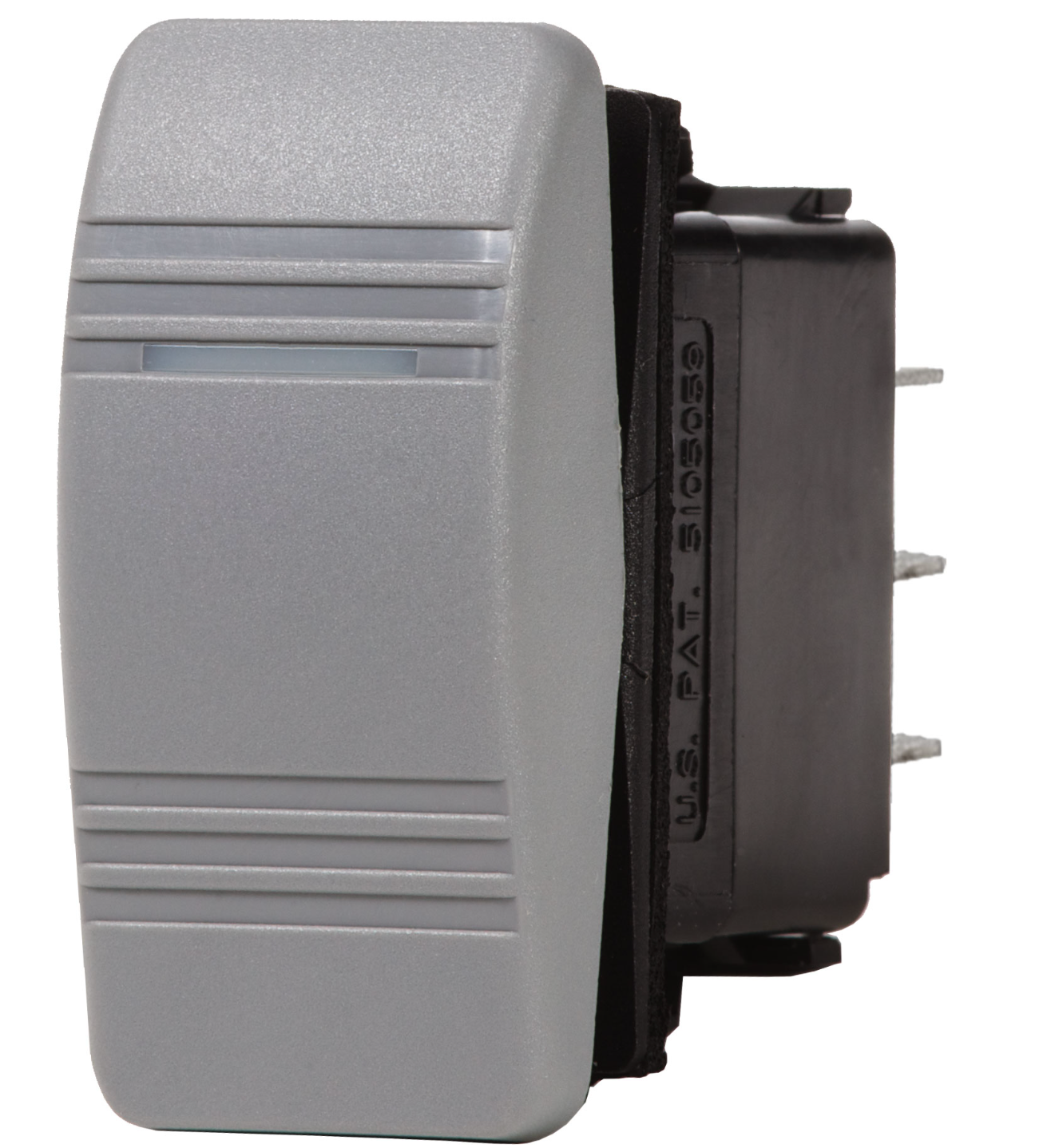 Contura Switch DPST Gray - OFF-ON