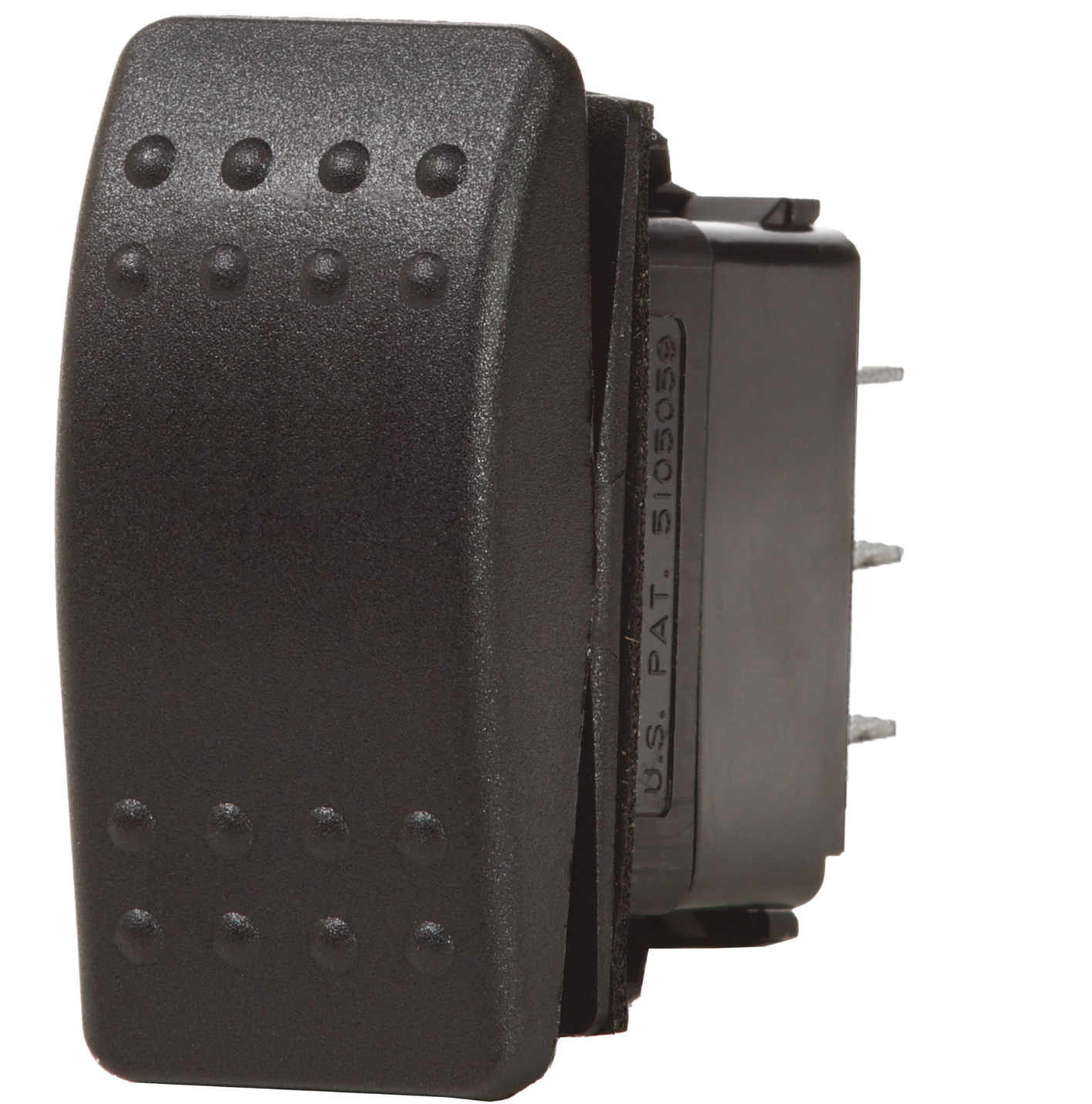 Contura II Switch SPST Black - OFF-(ON)