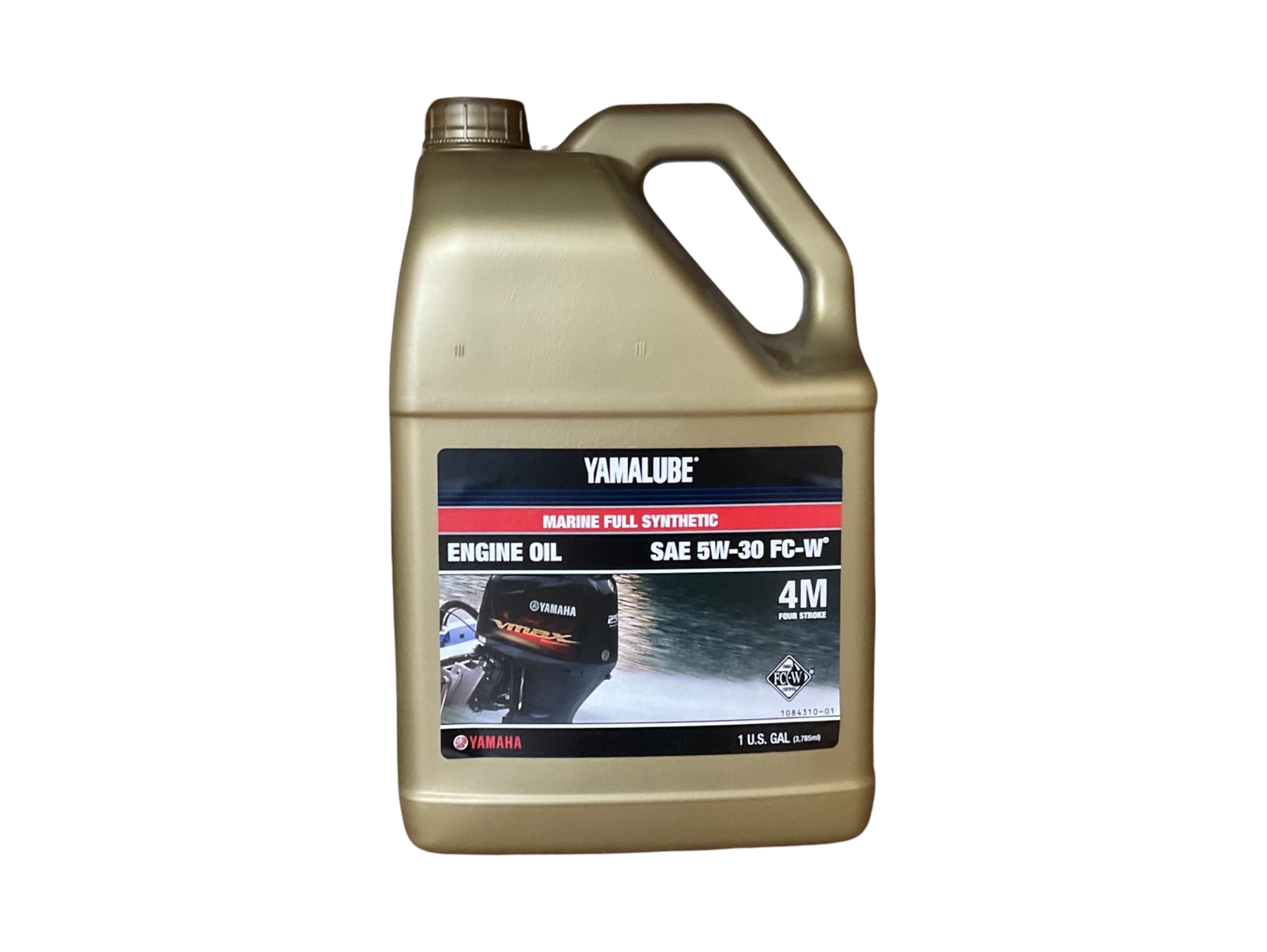 Yamalube Engine Oil SAE 5W-30 FC-W P/N: LUB-05W30-FC-04
