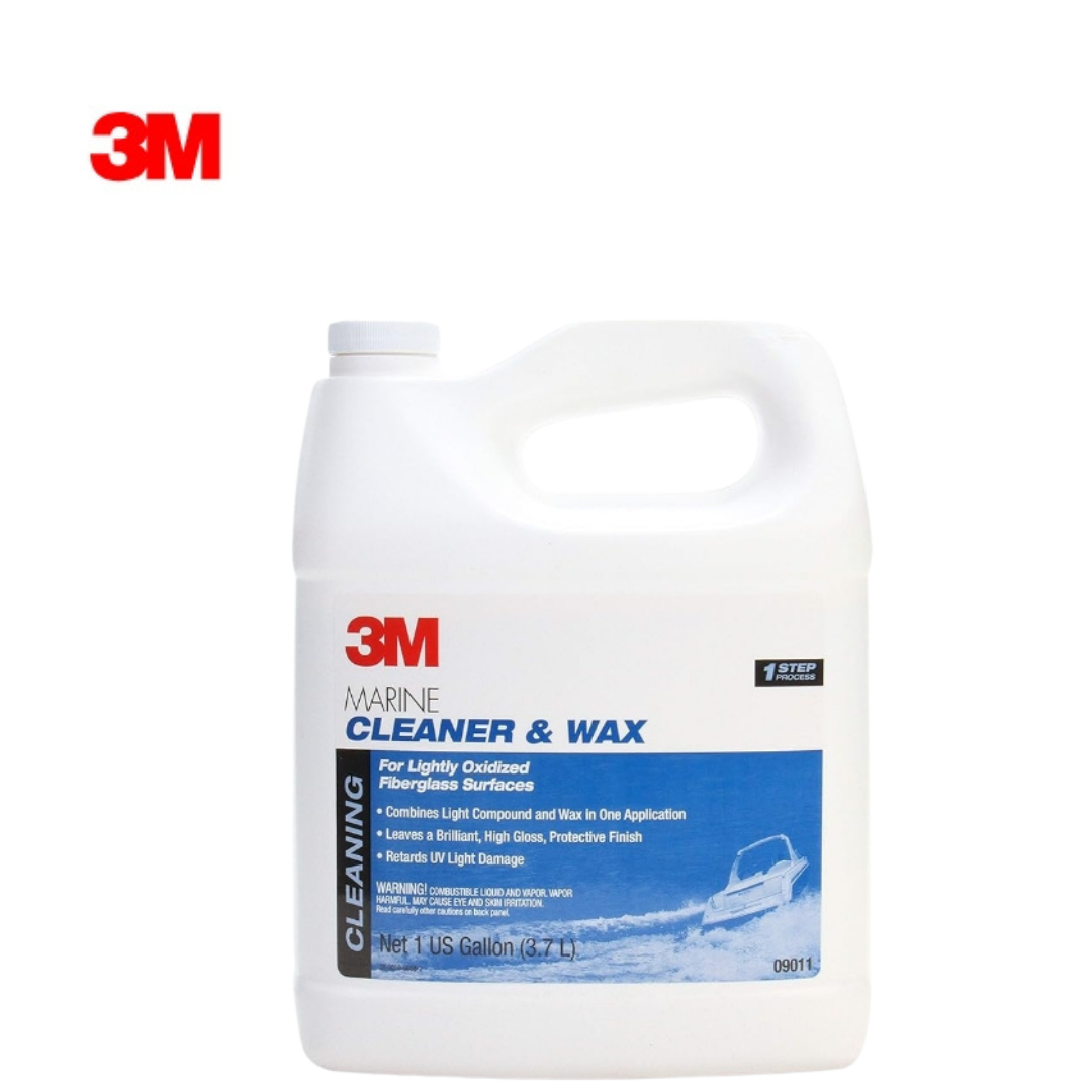 3M Marine One Step Cleaner And Liquid Wax