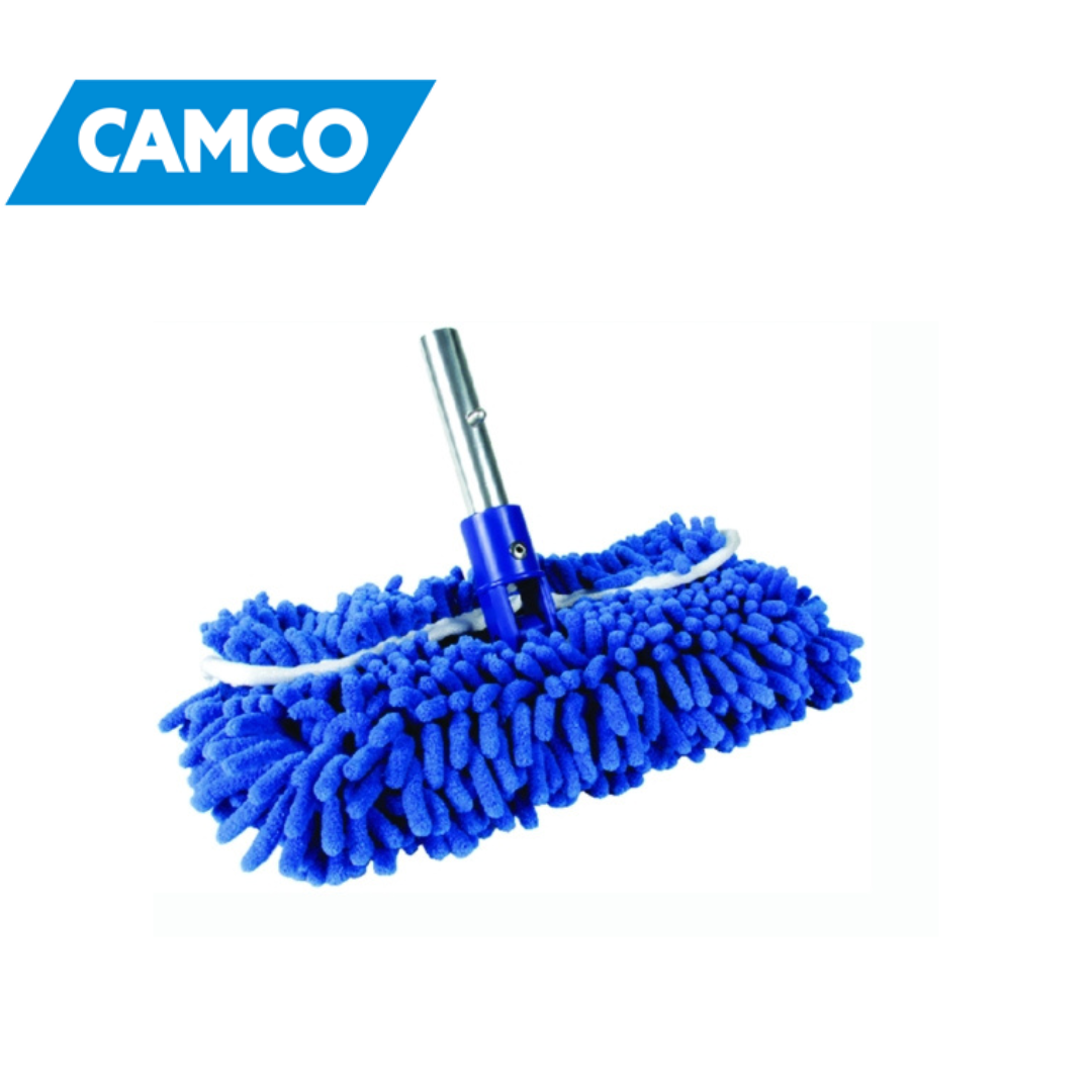 Camco Pivoting Wash Head With Microfiber Pad