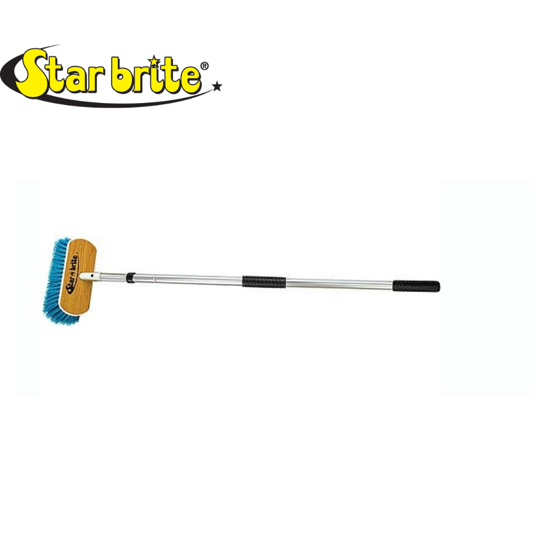 Starbrite Extending Handle Synthetic Wood Block Brush