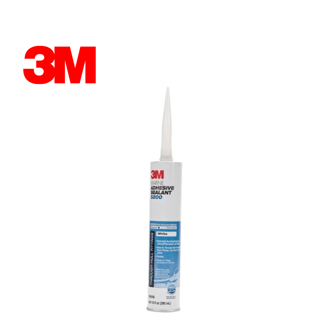 3M 5200 Polyurethane Adhesive/Sealant, White 10 oz. Cartridge