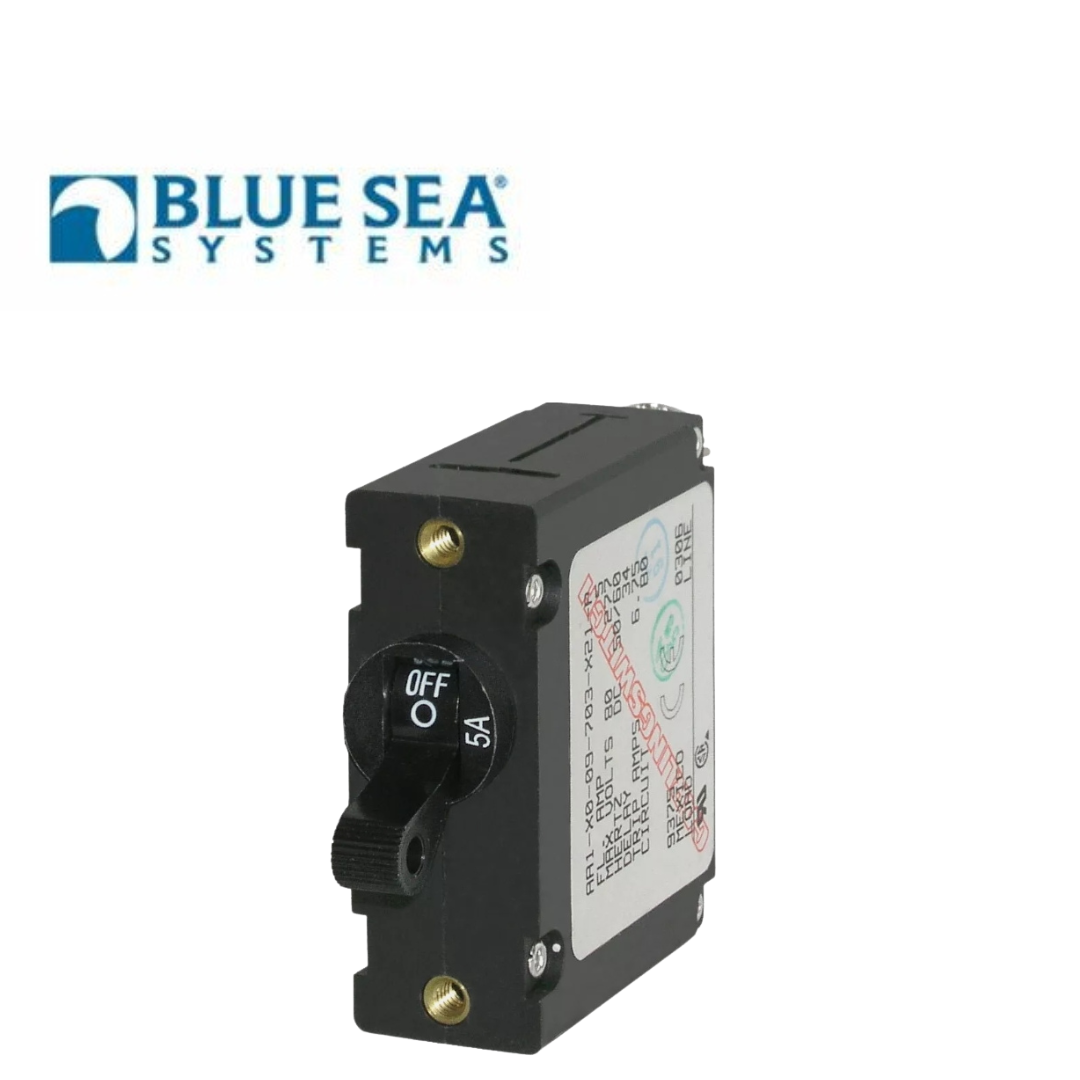 Blue Sea Systems A-Series Single Pole AC/DC Circuit Breaker