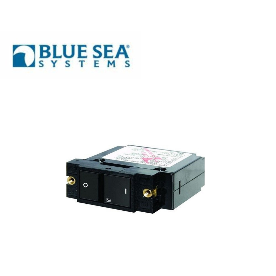 Blue Sea Systems A-Series Flat Rocker Circuit Breaker