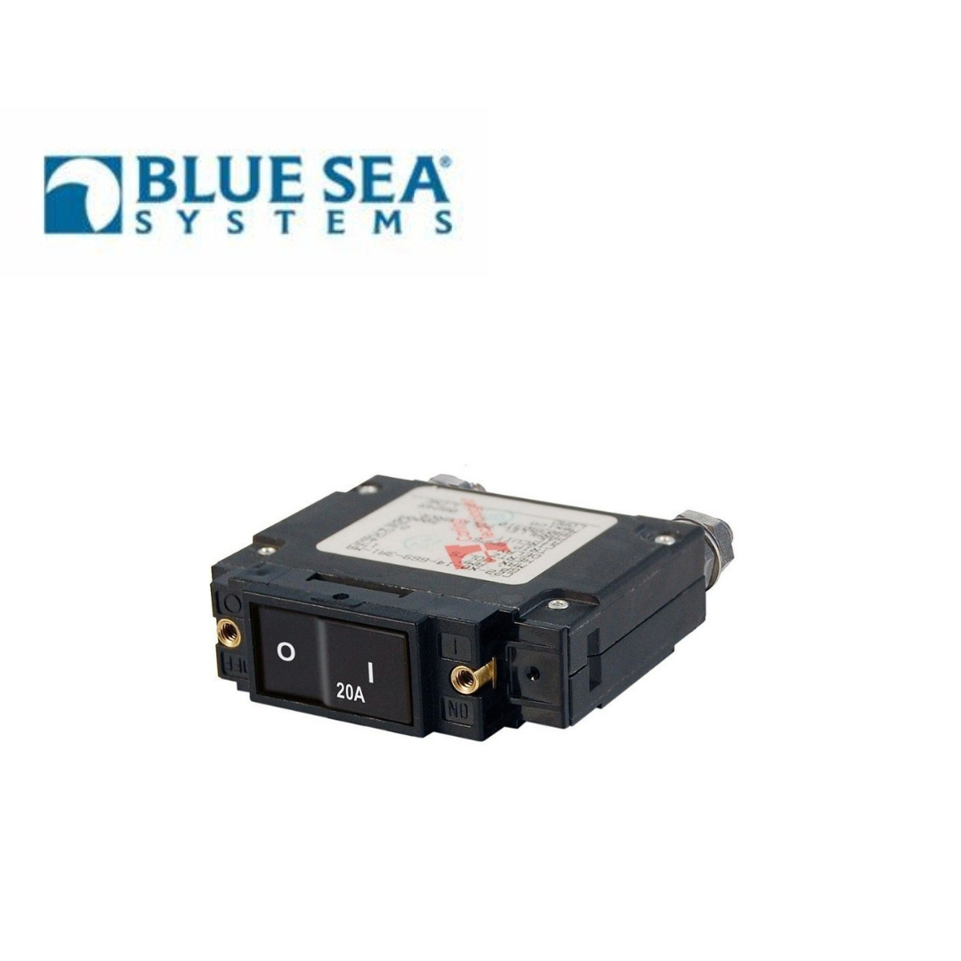 Blue Sea Systems C-Series Flat Rocker Circuit Breaker