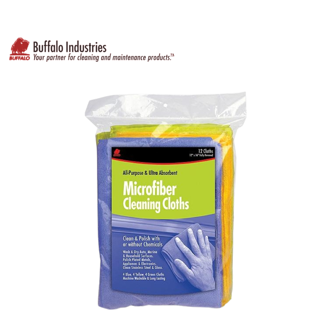 Buffalo Microfiber Cleaning Cloths