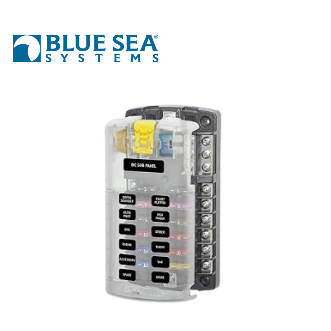 Blue Sea Systems ATO/ATC ST Blade Fuse Block System