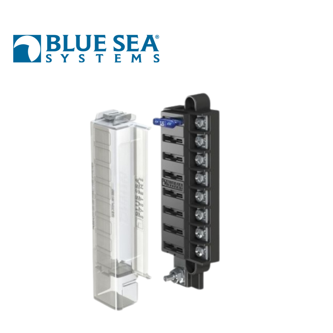 Blue Sea Systems St Blade Compact Fuse Block - Common Source