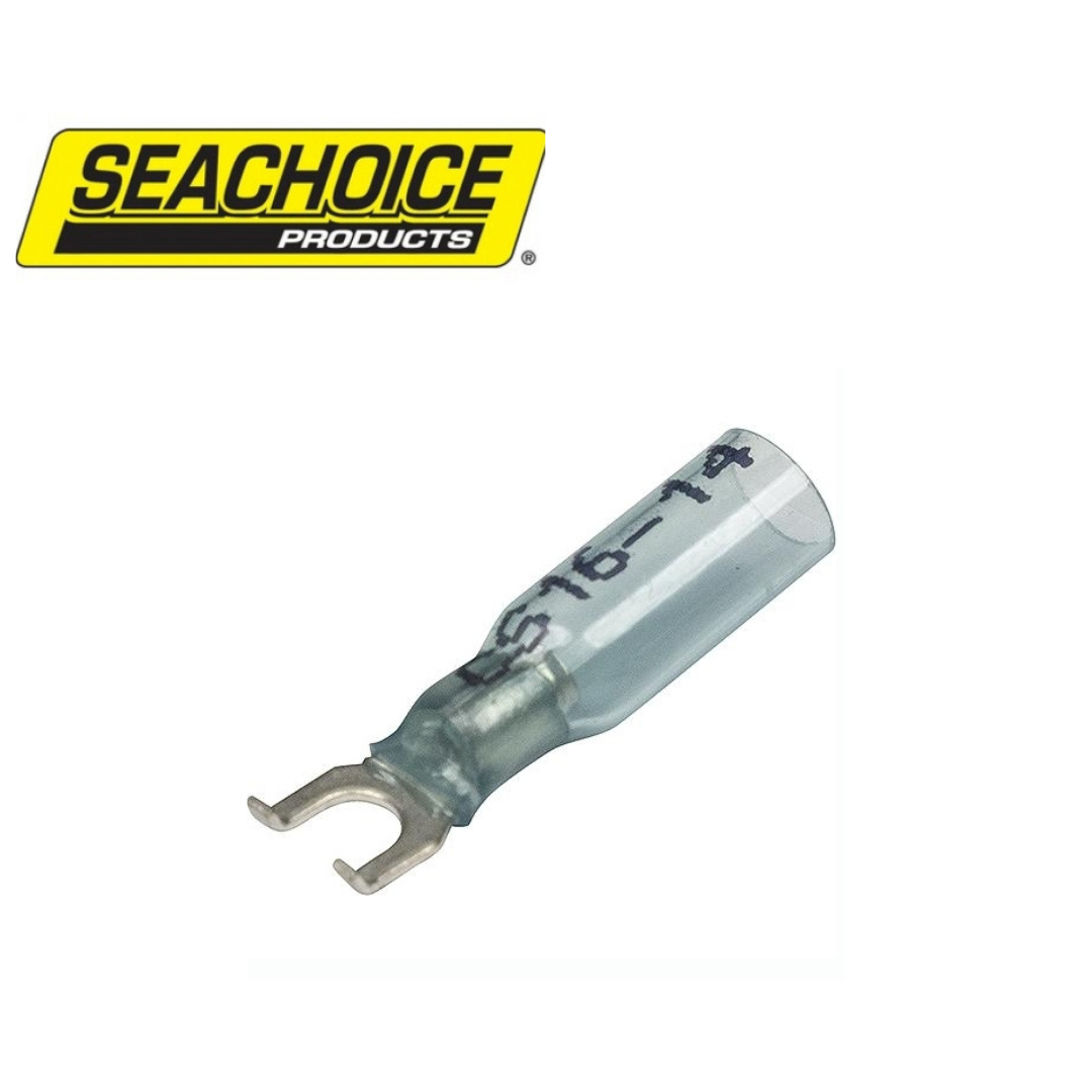 Seachoice 3-To-1 Heat Shrink Flanged Spade Terminals