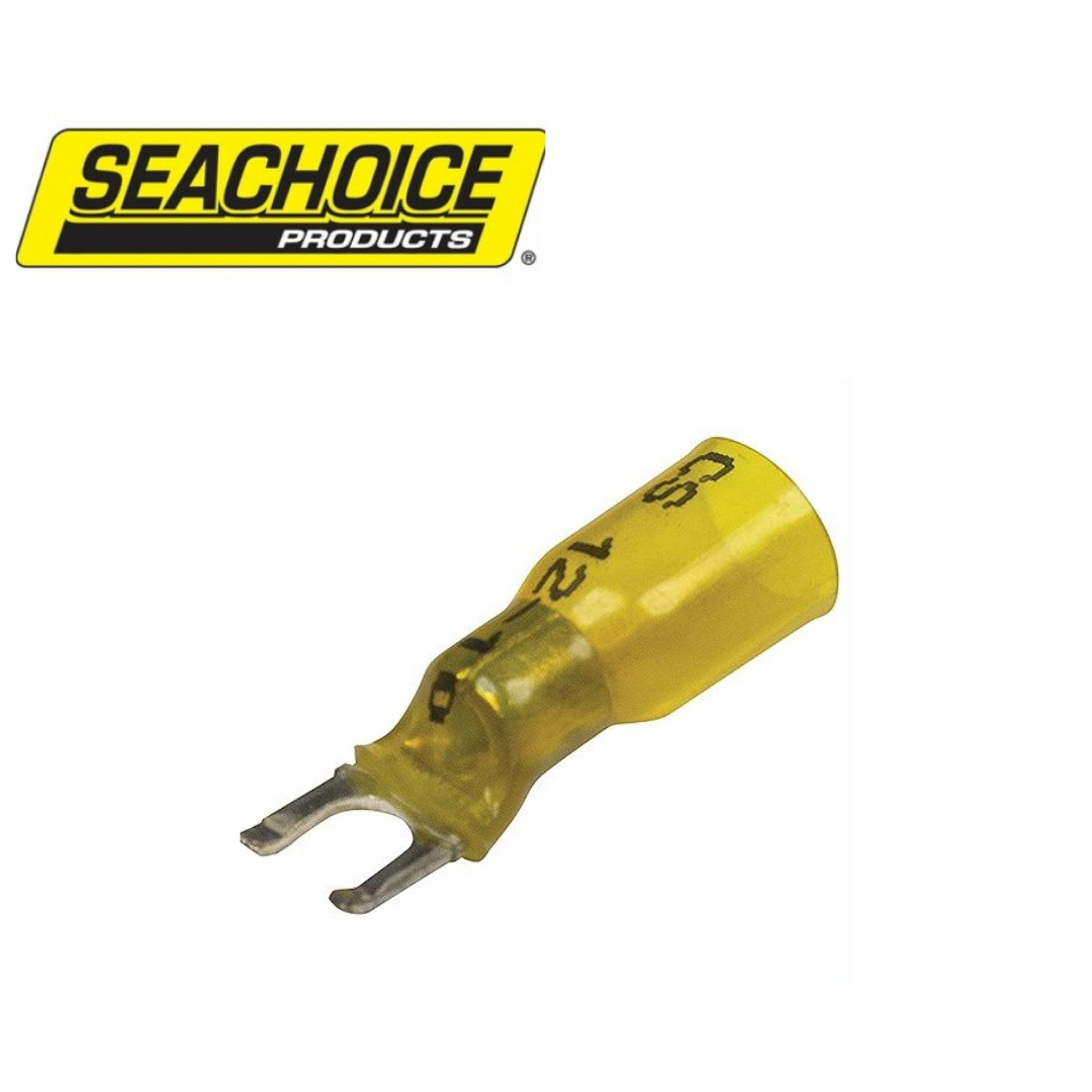 Seachoice 3-To-1 Heat Shrink Flanged Spade Terminals