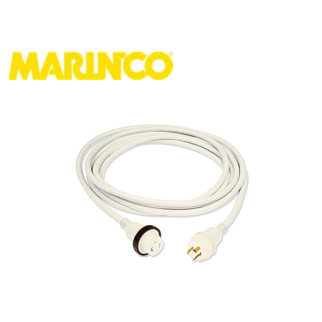 Marinco 30A 125V Powercord Plus Cordset With LED