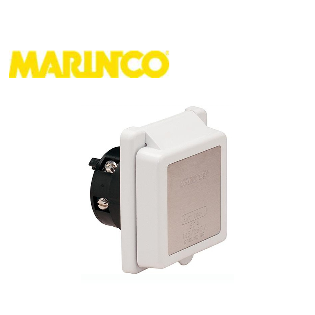 Marinco 50A Standard Inlet