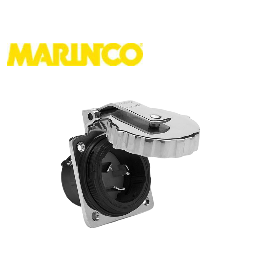 Marinco Stainless Steel Power Inlet