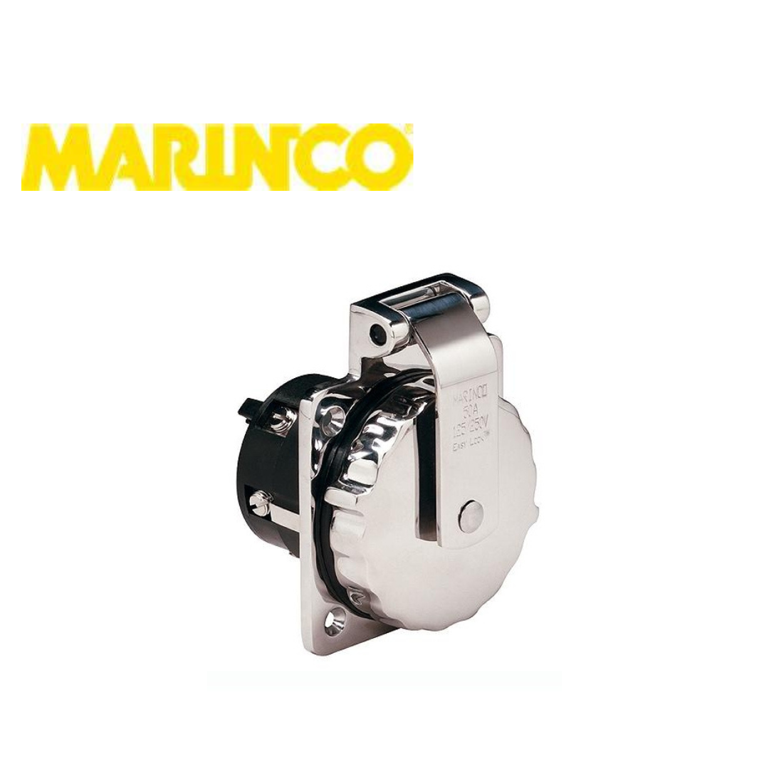 Marinco Stainless Steel Power Inlet