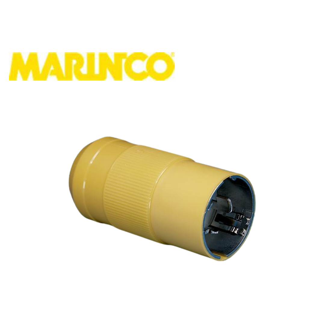 Marinco 50A Female Connector And Male Plug