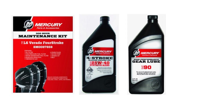 300 Hour Maintenance Kit P/N: 8M0097859 With Engine Oil & Gear Lube