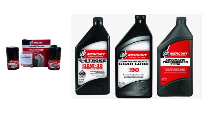 200 Hour Service Kit P/N: 8M0179987 With Engine Oil, Gear Lube, & Transmission Fluid