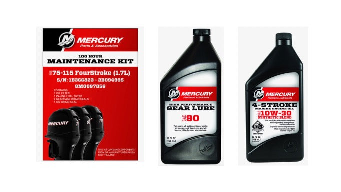 100 Hour Maintenance Kit P/N: 8M0097856 With Engine Oil & Gear Lube