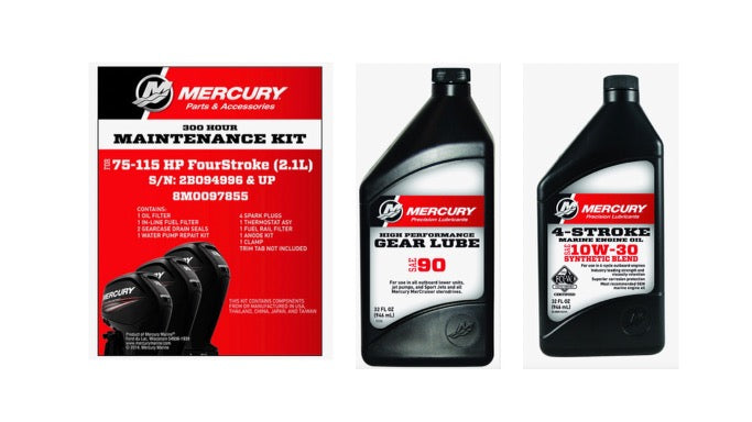 300 Hour Maintenance Kit P/N: 8M0097855 With Engine Oil & Gear Lube