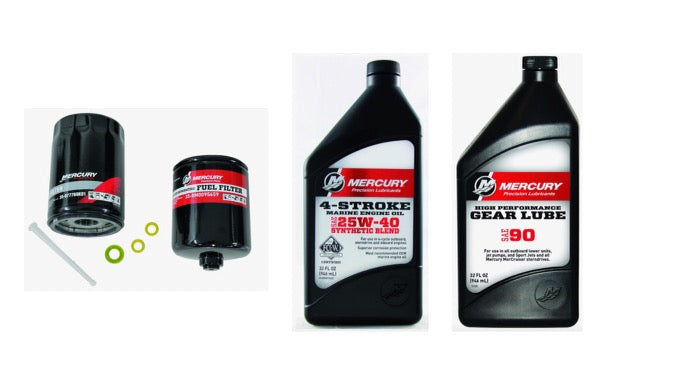 100 Hour Maintenance Kit P/N: 8M0120657 With Engine Oil & Gear Lube