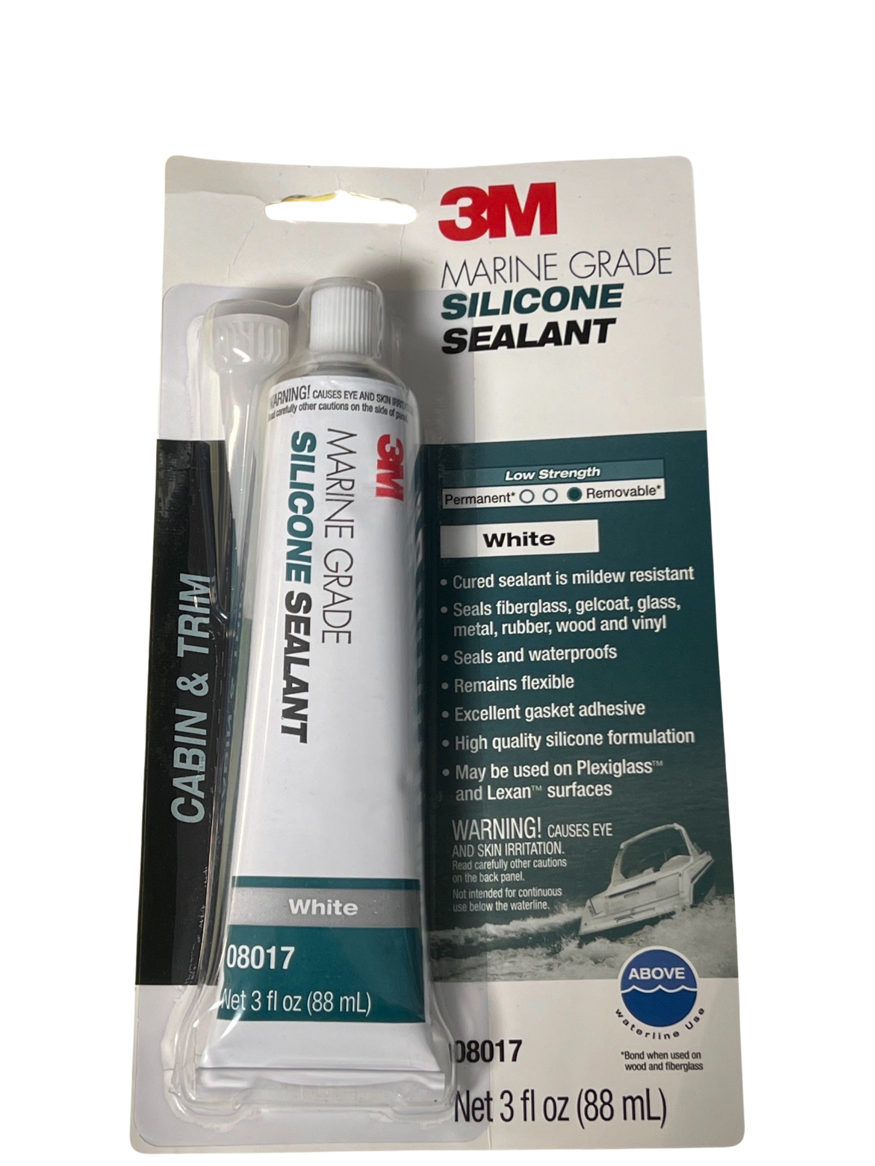 3M Marine Grade Silicone Sealant P/N: 08017