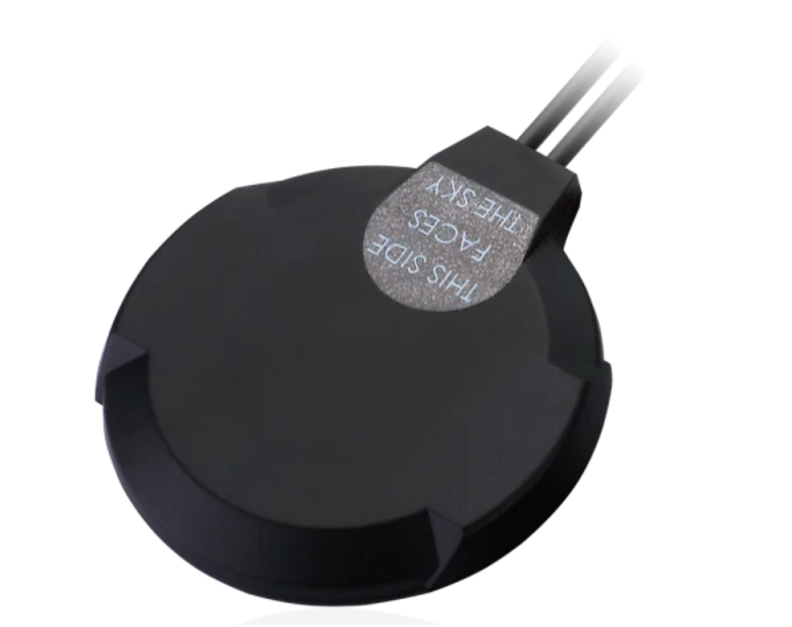 Remote Cellular & GPS Antenna: Adhesive-Mount Puck for Siren 3 Pro