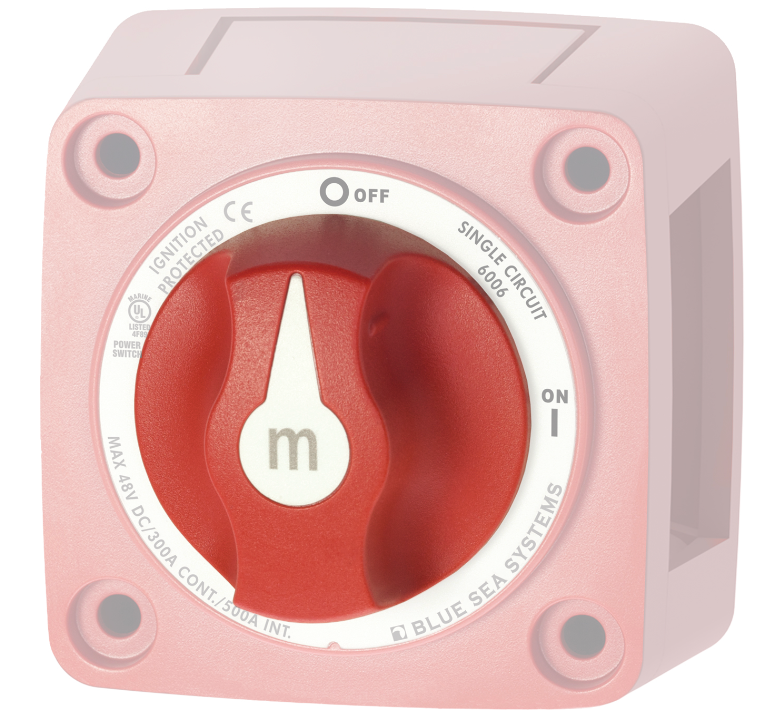 M-Series Battery Switch Spare Knob - Red