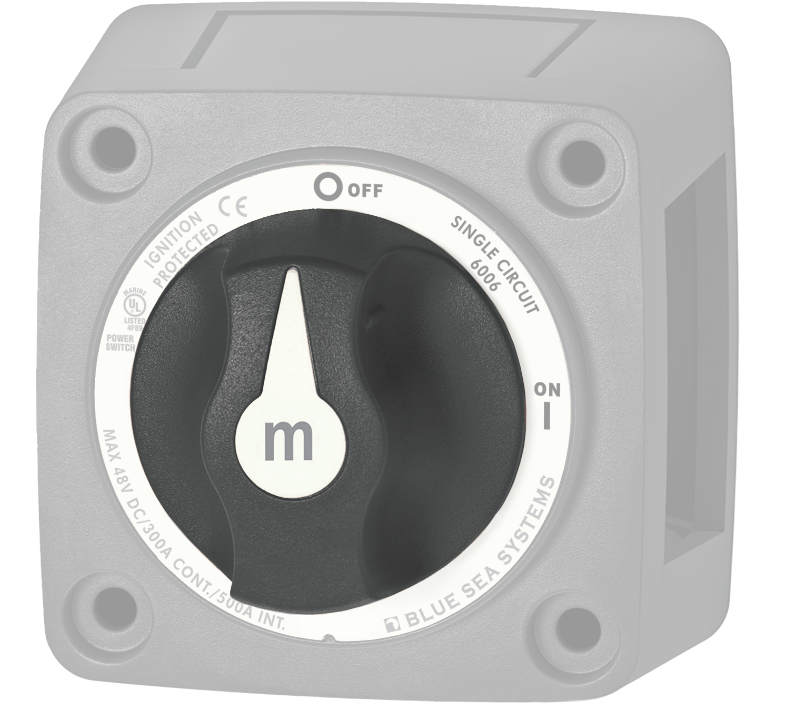 M-Series Battery Switch Spare Knob - Black